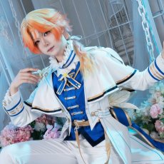 画像1: プロセカ プロジェクトセカイ カラフルステージ！ feat.初音ミク スクランブル・フラワーガチャ　ステージ裏での激励　天馬司　ピュアフラワー・タキシード  風 コスチューム コスプレ衣装 オーダーメイド (1)