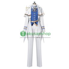 画像2: プロセカ プロジェクトセカイ カラフルステージ！ feat.初音ミク スクランブル・フラワーガチャ　ステージ裏での激励　天馬司　ピュアフラワー・タキシード  風 コスチューム コスプレ衣装 オーダーメイド (2)