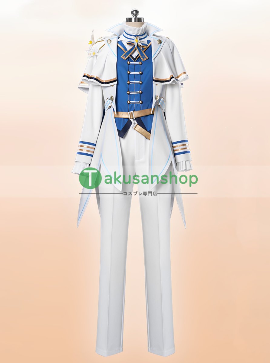 画像3: プロセカ プロジェクトセカイ カラフルステージ！ feat.初音ミク スクランブル・フラワーガチャ　ステージ裏での激励　天馬司　ピュアフラワー・タキシード  風 コスチューム コスプレ衣装 オーダーメイド (3)