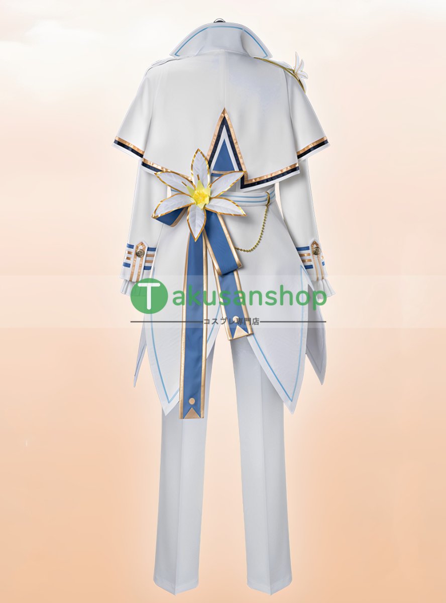 画像5: プロセカ プロジェクトセカイ カラフルステージ！ feat.初音ミク スクランブル・フラワーガチャ　ステージ裏での激励　天馬司　ピュアフラワー・タキシード  風 コスチューム コスプレ衣装 オーダーメイド (5)