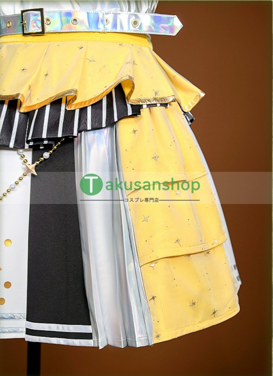 画像13: プロセカ プロジェクトセカイ カラフルステージ！ feat.初音ミク 5th Anniversary 5周年 感謝祭  鏡音リン  風 コスチューム コスプレ衣装 オーダーメイド (13)