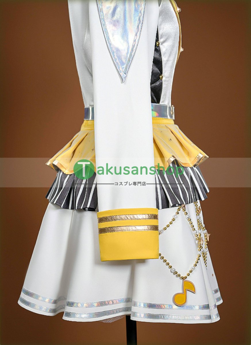 画像14: プロセカ プロジェクトセカイ カラフルステージ！ feat.初音ミク 5th Anniversary 5周年 感謝祭  鏡音リン  風 コスチューム コスプレ衣装 オーダーメイド (14)