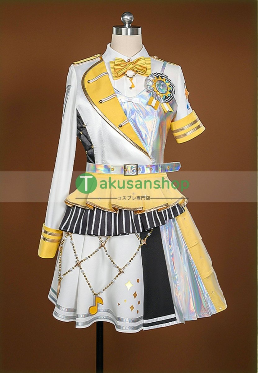 画像2: プロセカ プロジェクトセカイ カラフルステージ！ feat.初音ミク 5th Anniversary 5周年 感謝祭  鏡音リン  風 コスチューム コスプレ衣装 オーダーメイド (2)