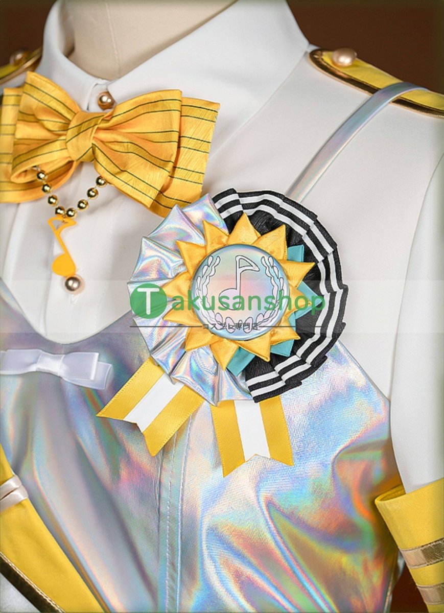 画像6: プロセカ プロジェクトセカイ カラフルステージ！ feat.初音ミク 5th Anniversary 5周年 感謝祭  鏡音リン  風 コスチューム コスプレ衣装 オーダーメイド (6)