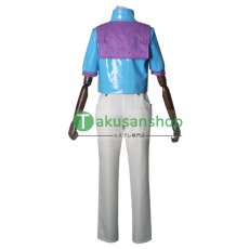 画像2:  ジョジョの奇妙な冒険  シーザー  風 コスチューム コスプレ衣装 オーダーメイド (2)
