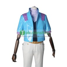 画像3:  ジョジョの奇妙な冒険  シーザー  風 コスチューム コスプレ衣装 オーダーメイド (3)