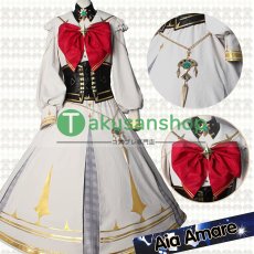 画像1: にじさんじプロジェクト Vtuber  ILUNA  Aia Amare アイア アマレ 風 コスチューム コスプレ衣装 オーダーメイド (1)