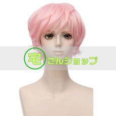 画像1: A3! エースリー 夏組 向坂 椋 さきさか むく 風 コスプレウィッグ かつら カツラ cosplay wig 耐熱ウィッグ 変装用ウィッグ 仮装 コスチューム 新デザイン 専用ネット付  (1)