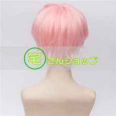 画像3: A3! エースリー 夏組 向坂 椋 さきさか むく 風 コスプレウィッグ かつら カツラ cosplay wig 耐熱ウィッグ 変装用ウィッグ 仮装 コスチューム 新デザイン 専用ネット付  (3)