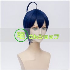 画像2: A3! エースリー 冬組 月岡紬 つきおか つむぎ 風 コスプレウィッグ かつら カツラ cosplay wig 耐熱ウィッグ 変装用ウィッグ 仮装 コスチューム 新デザイン 専用ネット付  (2)