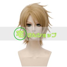 画像1: A3! エースリー 夏組 三好一成 みよしかずなり 風 コスプレウィッグ かつら カツラ cosplay wig 耐熱ウィッグ 変装用ウィッグ 仮装 コスチューム 新デザイン 専用ネット付  (1)