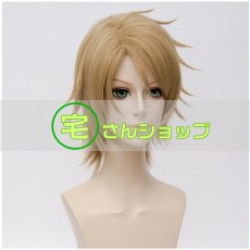 画像2: A3! エースリー 夏組 三好一成 みよしかずなり 風 コスプレウィッグ かつら カツラ cosplay wig 耐熱ウィッグ 変装用ウィッグ 仮装 コスチューム 新デザイン 専用ネット付  (2)