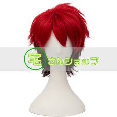 画像1: A3! エースリー 秋組 七尾太一 ななおたいち コスプレウィッグ かつら カツラ cosplay wig 耐熱ウィッグ 変装用ウィッグ 仮装 コスチューム 新デザイン 専用ネット付  (1)