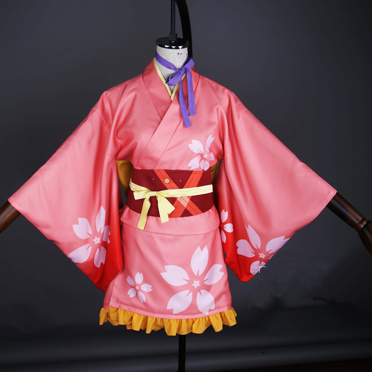 甲鉄城のカバネリ 無名 むめい 着物 浴衣 コスプレ衣装 甲鉄城のカバネリ 無名 むめい 着物 浴衣 コスプレ衣装