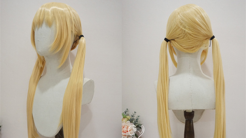 Fate/Grand Order FGO フェイト・グランドオーダー アルトリア キャスター Caster 風 コスプレウィッグ かつら  cosplay wig 耐熱ウィッグ 専用ネット付