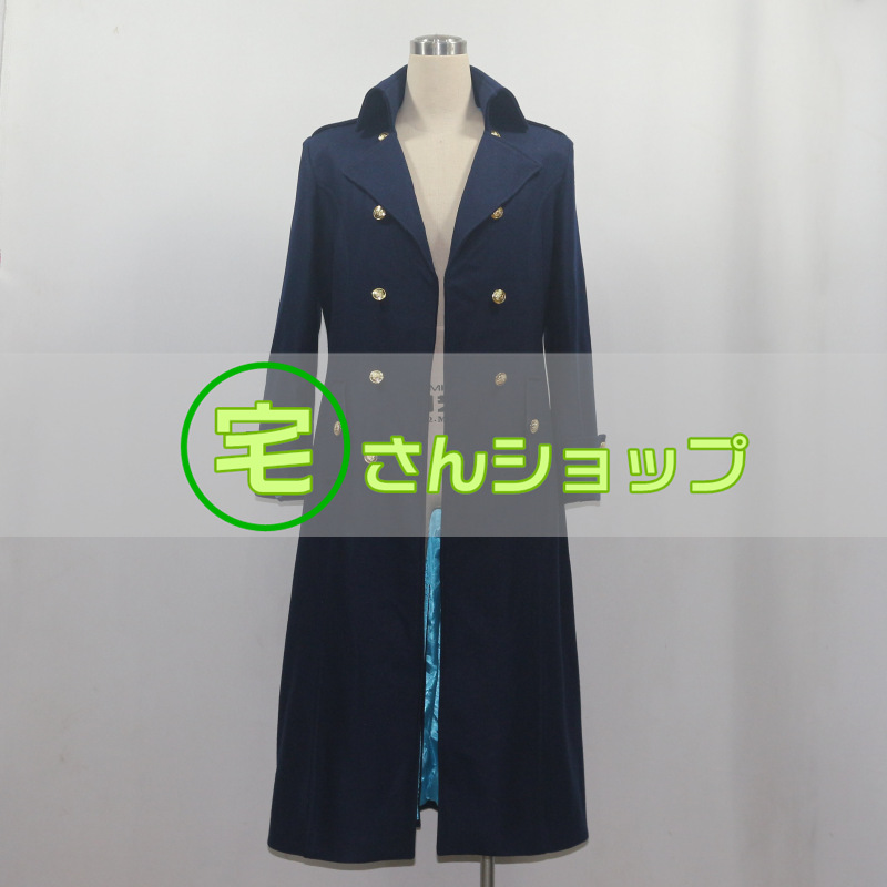画像1: 安室奈美恵風 あむろなみえ 風 　紺色　コート コスチューム コスプレ衣装  オーダーメイド無料 (1)