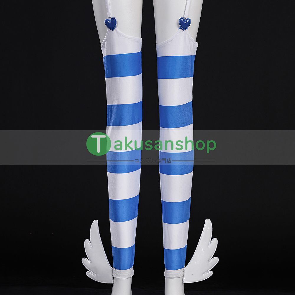 画像20: Newパンスト Newパンティ&ストッキングwithガーターベルト  ストッキング  風 コスチューム コスプレ衣装 (20)