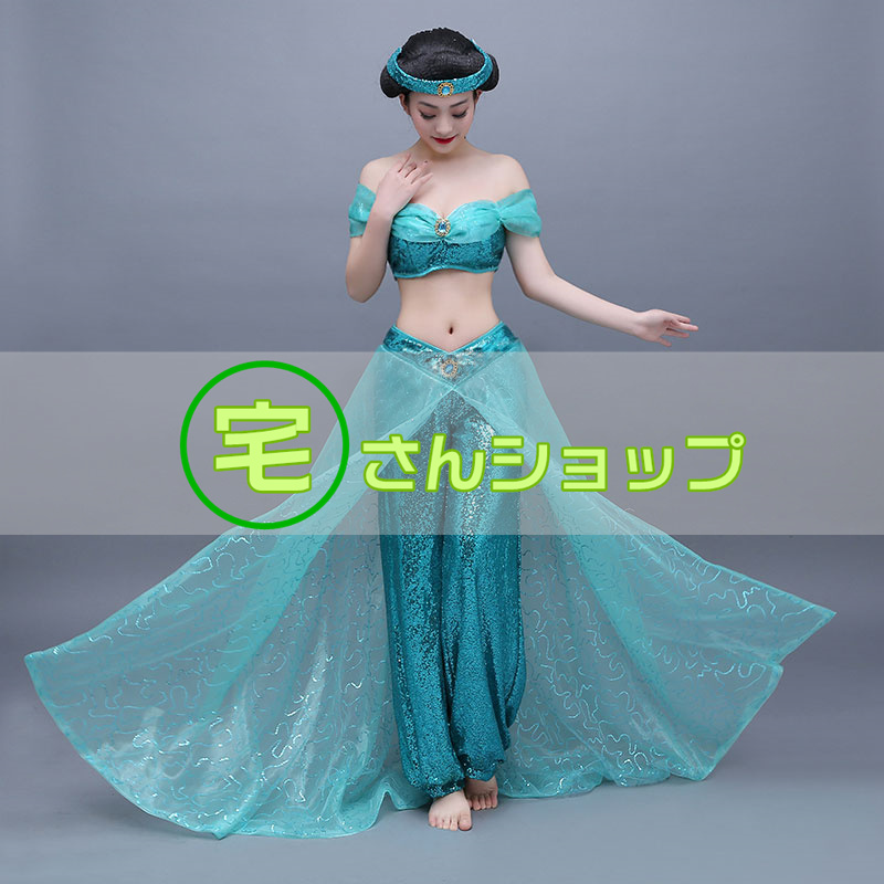 ディズニープリンセス アラジンと魔法のランプ アラジン Aladin ジャスミン プリンセス コスプレ衣装