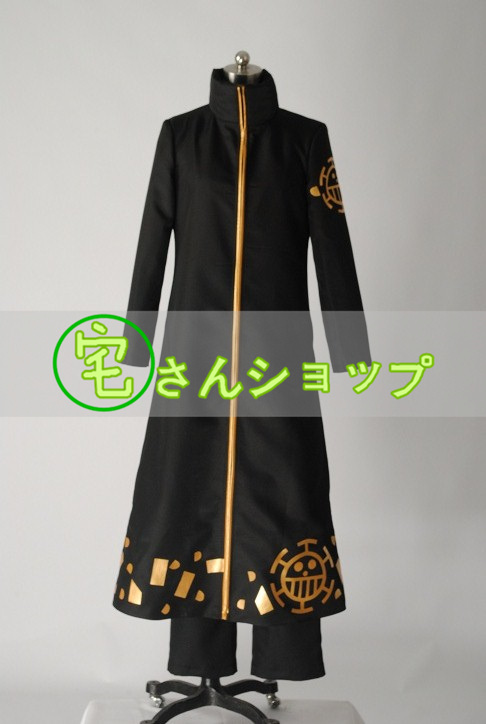 画像1: ONE PIECE ワンピース トラファルガー・ロー　風  コスプレ衣装 (1)