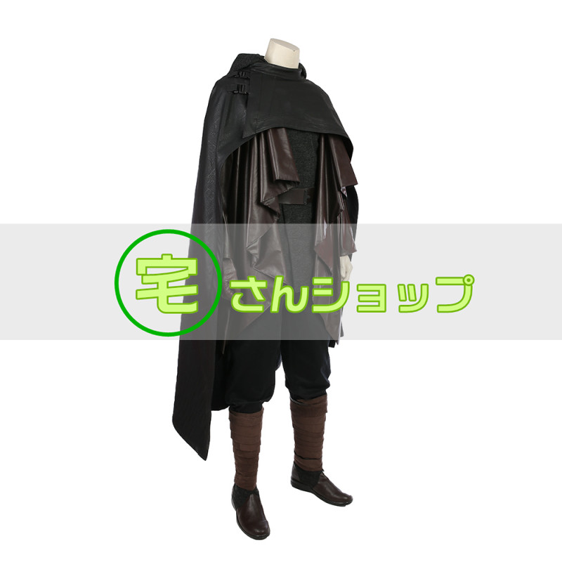 映画 スター ウォーズ 最後のジェダイ ルーク スカイウォーカー Luke Skywalker 靴付き コスプレ衣装 バラ売り可