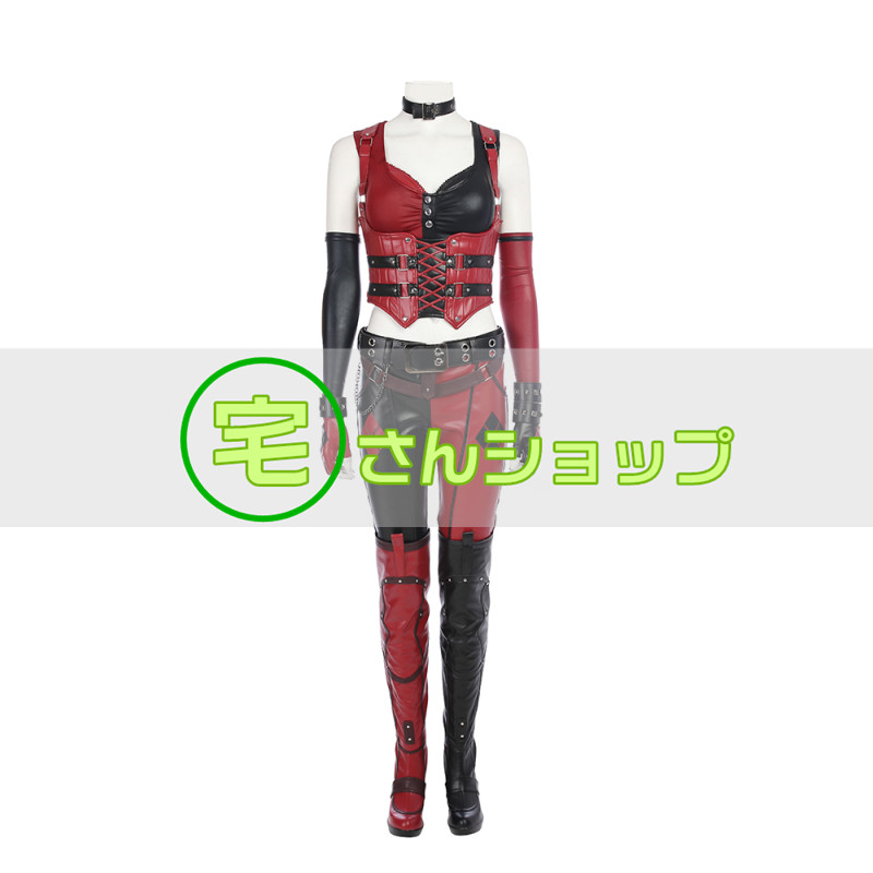 バットマン アーカム シティ Batman Arkham City ハーレイクイン コスプレ衣装 バラ売り可 靴無し バットマン アーカム シティ Batman Arkham City ハーレイクイン コスプレ衣装 バラ売り可 靴無し