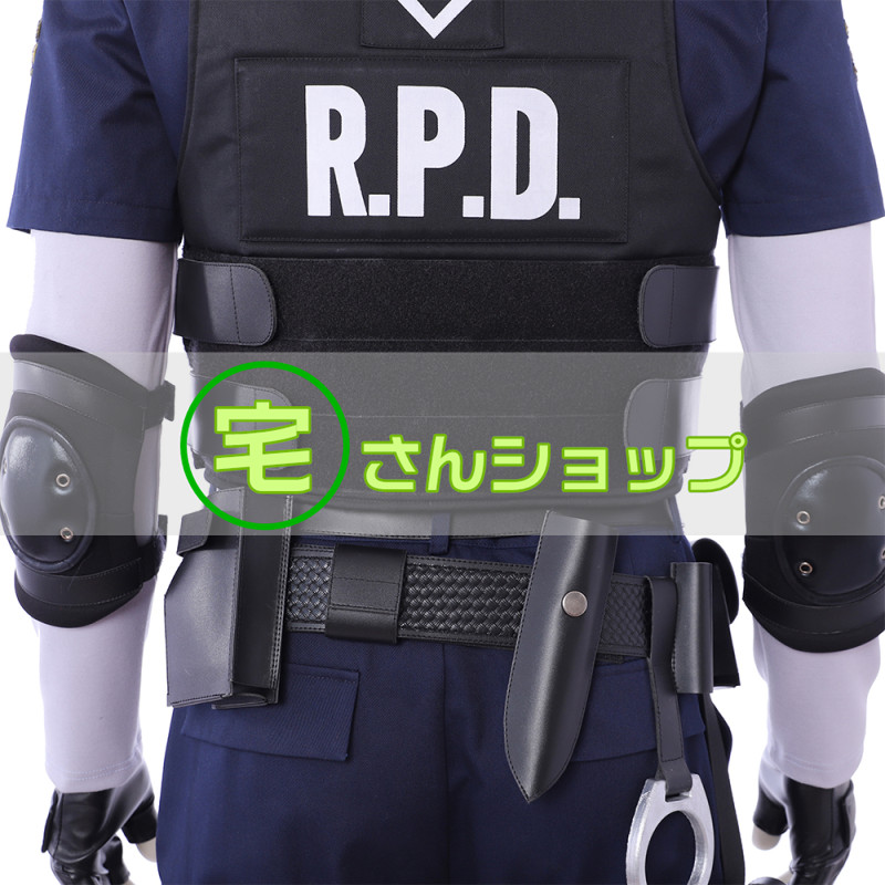 Biohazard2 バイオハザード Re 2 レオン S ケネディ コスプレ衣装 コスプレ靴 バラ売り可