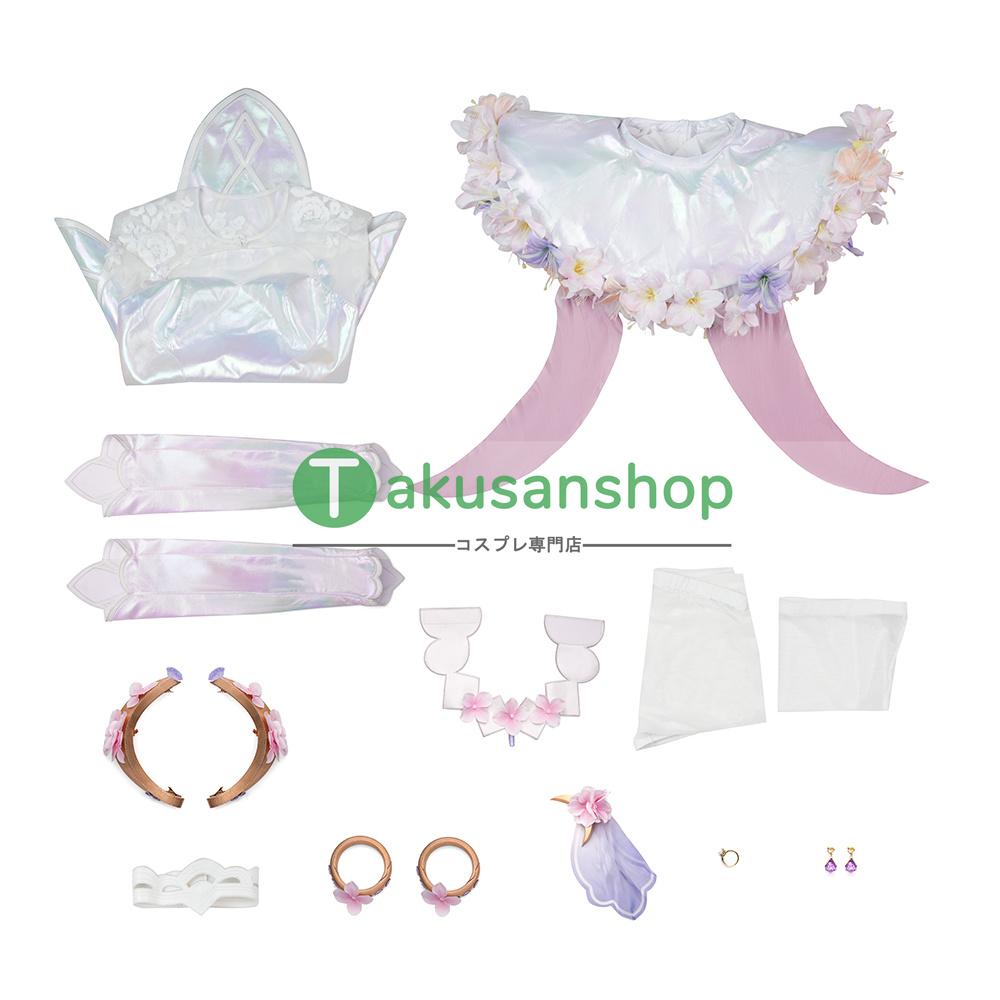 画像31: オーバーウォッチ Overwatch フローラル・ドリーム  キリコ  霧子 アジサイ 風 仮装 コスチューム コスプレ衣装 オーダーメイド (31)