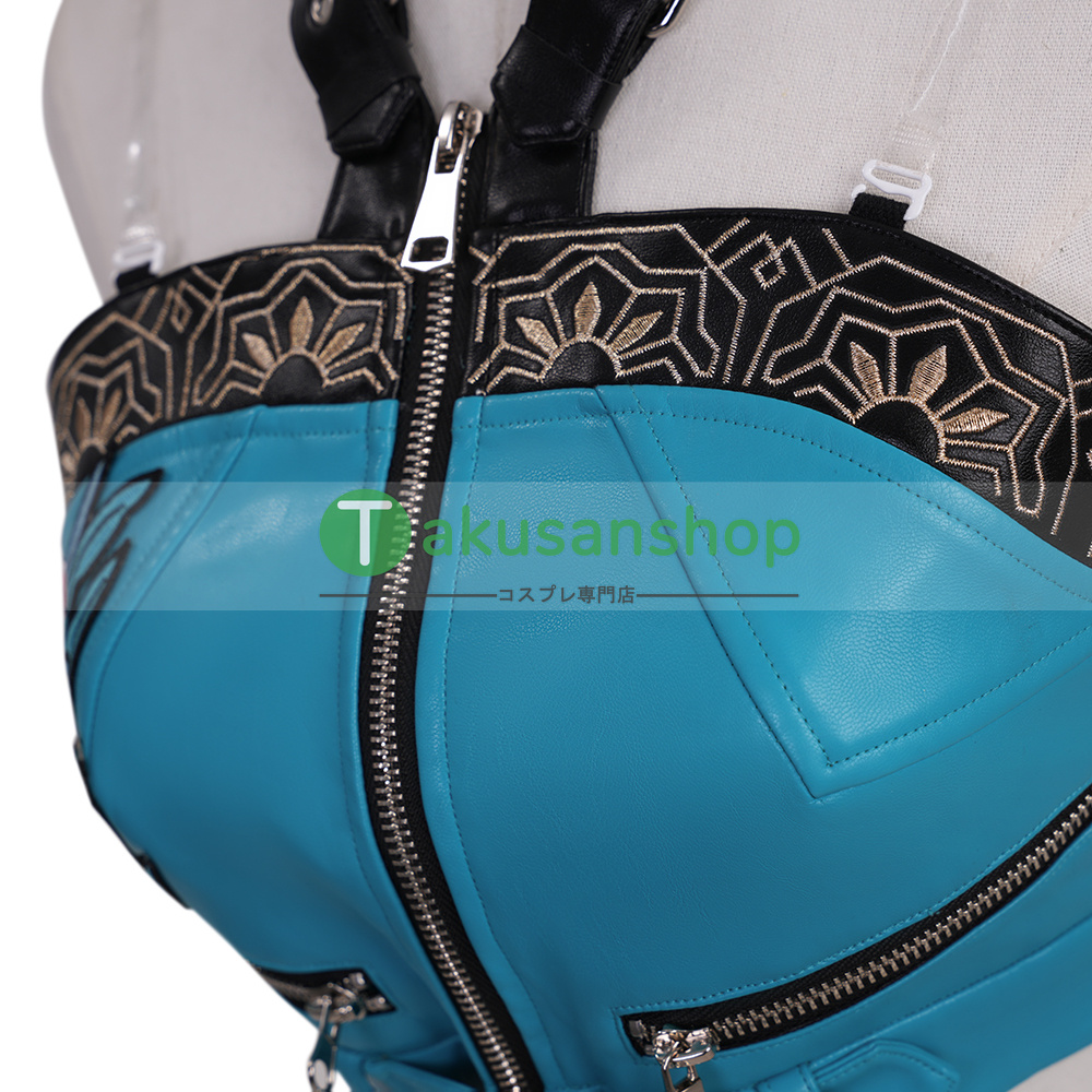 画像14: KPOPガールズ! デーモン・ハンターズ  ゾーイ Zoey 風 コスチューム コスプレ衣装  オーダーメイド (14)