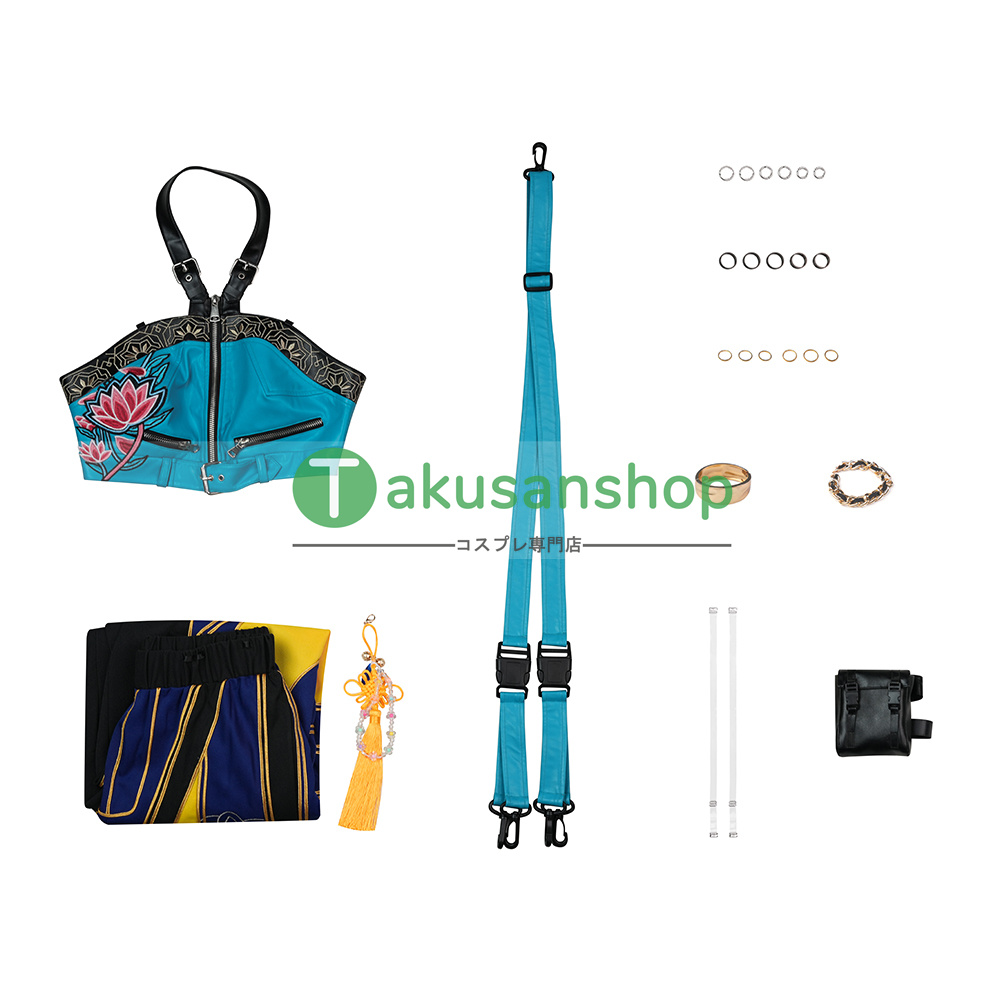 画像32: KPOPガールズ! デーモン・ハンターズ  ゾーイ Zoey 風 コスチューム コスプレ衣装  オーダーメイド (32)