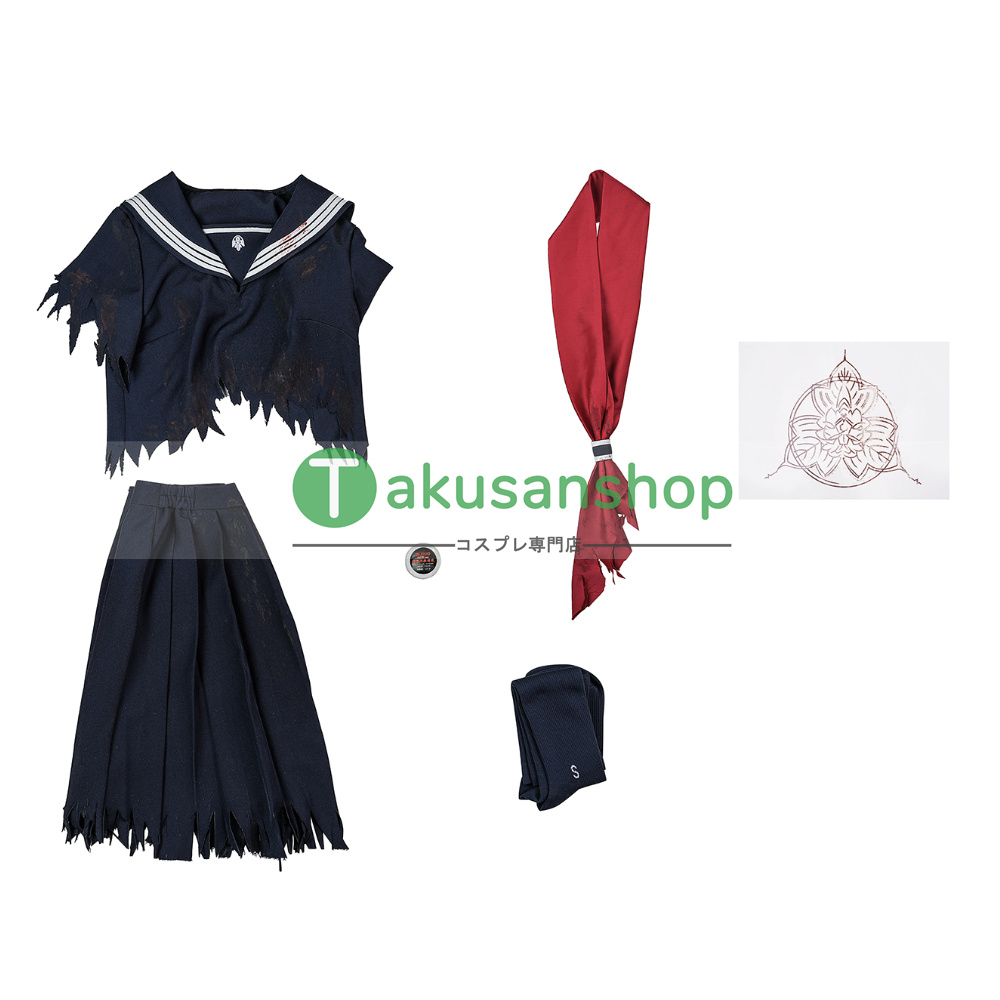 画像24: サイレントヒルf   SILENT HILL f  深水雛子  風 コスチューム コスプレ衣装  オーダーメイド (24)