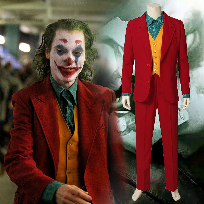 2019映画 Joker ジョーカー 風　コスチューム　コスプレ衣装　オーダーメイド