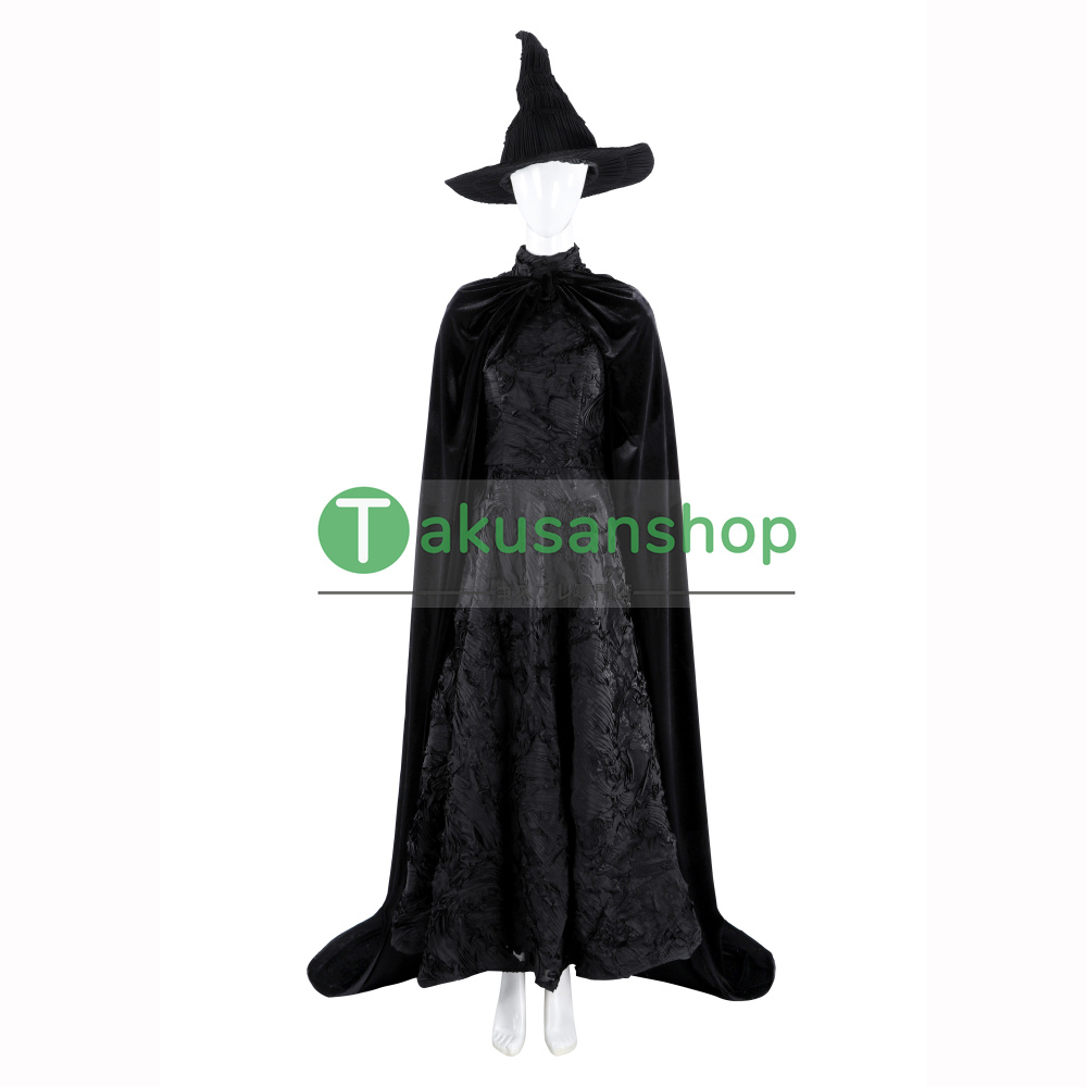 画像1: Wicked ウィキッド ふたりの魔女  映画  エルファバ  風 コスチューム コスプレ衣装  オーダーメイド (1)