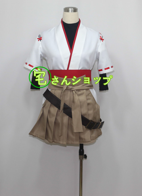 画像1: 艦隊これくしょん 伊勢（いせ，Ise） コスチューム パーティー イベント 風 コスチューム コスプレ衣装 オーダーメイド (1)