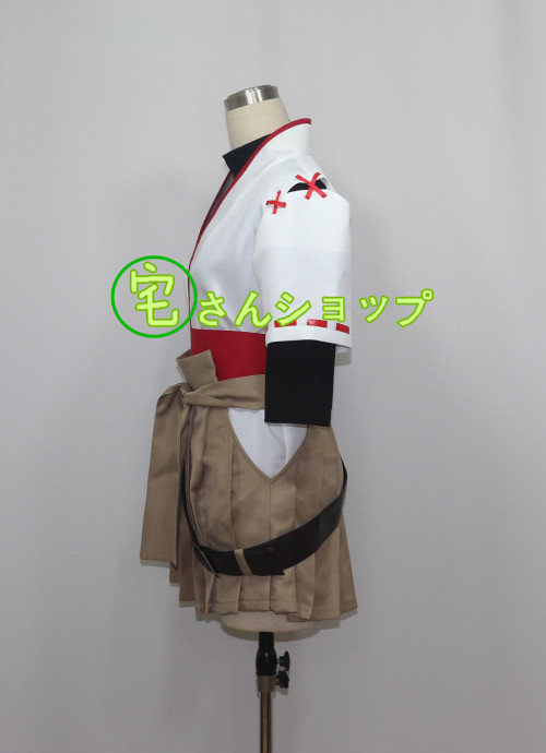 画像4: 艦隊これくしょん 伊勢（いせ，Ise） コスチューム パーティー イベント 風 コスチューム コスプレ衣装 オーダーメイド (4)