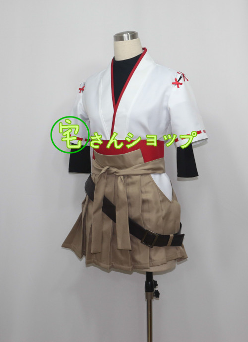 画像3: 艦隊これくしょん 伊勢（いせ，Ise） コスチューム パーティー イベント 風 コスチューム コスプレ衣装 オーダーメイド (3)