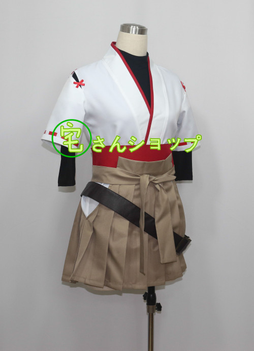 画像2: 艦隊これくしょん 伊勢（いせ，Ise） コスチューム パーティー イベント 風 コスチューム コスプレ衣装 オーダーメイド (2)
